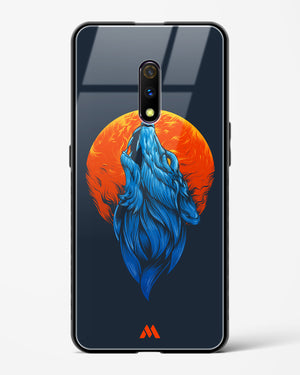 Howl at the Moon Glass Case Phone Cover (Realme)