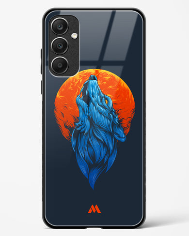 Howl at the Moon Glass Case Phone Cover (Samsung)