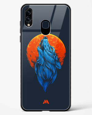 Howl at the Moon Glass Case Phone Cover-(Samsung)