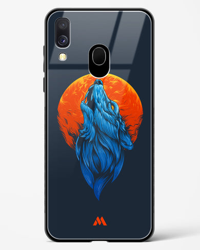 Howl at the Moon Glass Case Phone Cover (Samsung)
