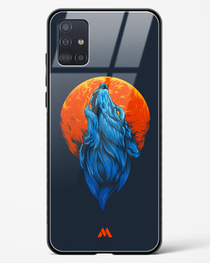 Howl at the Moon Glass Case Phone Cover-(Samsung)