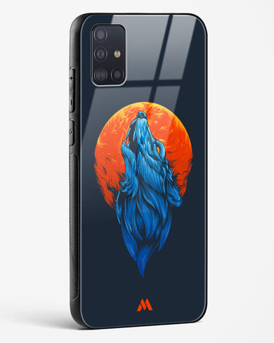 Howl at the Moon Glass Case Phone Cover-(Samsung)