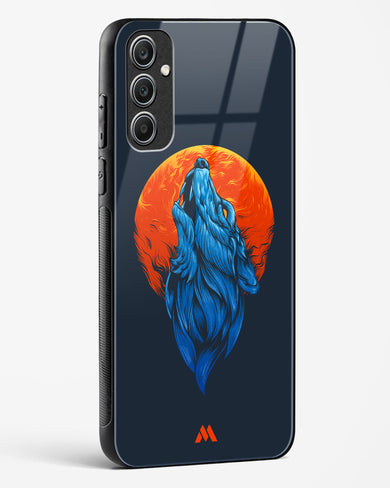 Howl at the Moon Glass Case Phone Cover (Samsung)