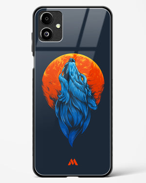 Howl at the Moon Glass Case Phone Cover-(Samsung)