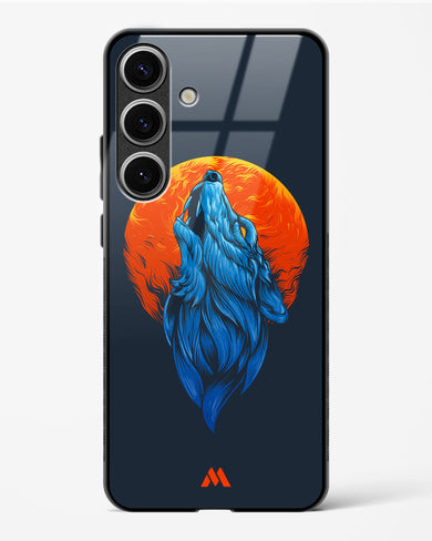 Howl at the Moon Glass Case Phone Cover (Samsung)