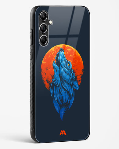 Howl at the Moon Glass Case Phone Cover (Samsung)