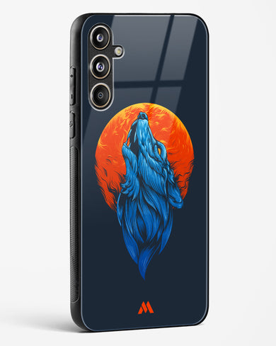 Howl at the Moon Glass Case Phone Cover (Samsung)