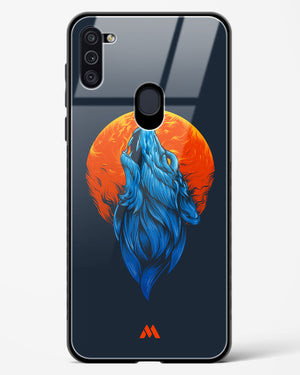 Howl at the Moon Glass Case Phone Cover (Samsung)