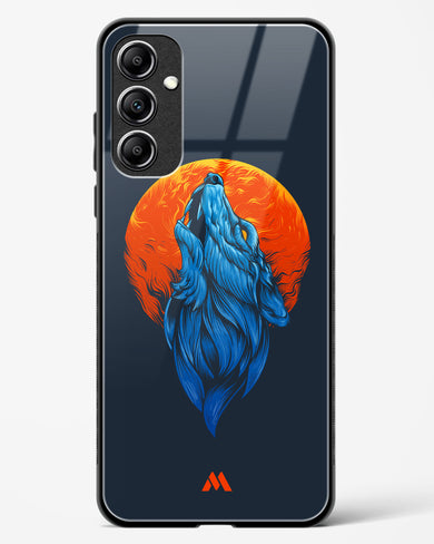 Howl at the Moon Glass Case Phone Cover (Samsung)