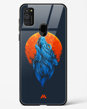 Howl at the Moon Glass Case Phone Cover-(Samsung)