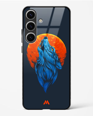 Howl at the Moon Glass Case Phone Cover-(Samsung)