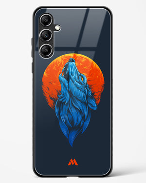 Howl at the Moon Glass Case Phone Cover-(Samsung)