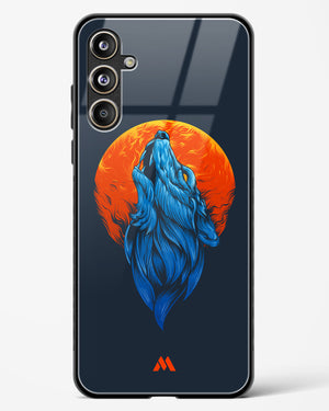 Howl at the Moon Glass Case Phone Cover (Samsung)
