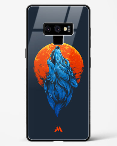 Howl at the Moon Glass Case Phone Cover (Samsung)