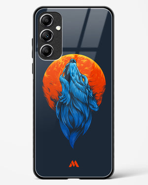 Howl at the Moon Glass Case Phone Cover-(Samsung)