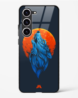 Howl at the Moon Glass Case Phone Cover-(Samsung)