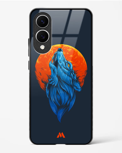 Howl at the Moon Glass Case Phone Cover (Samsung)