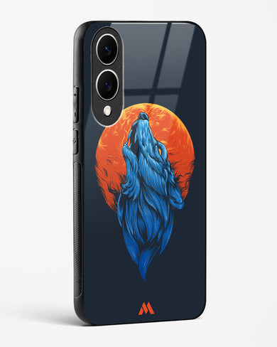 Howl at the Moon Glass Case Phone Cover (Samsung)