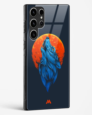 Howl at the Moon Glass Case Phone Cover (Samsung)