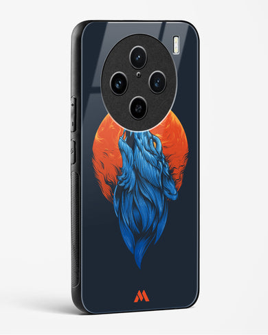 Howl at the Moon Glass Case Phone Cover (Vivo)