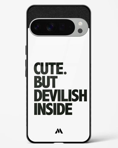 Cute But Devilish Inside Glass Case Phone Cover (Google)