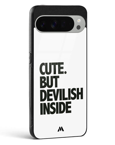 Cute But Devilish Inside Glass Case Phone Cover (Google)