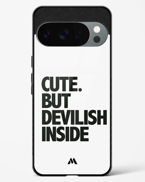 Cute But Devilish Inside Glass Case Phone Cover (Google)