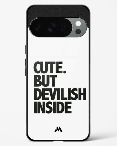 Cute But Devilish Inside Glass Case Phone Cover (Google)