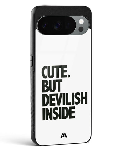 Cute But Devilish Inside Glass Case Phone Cover (Google)