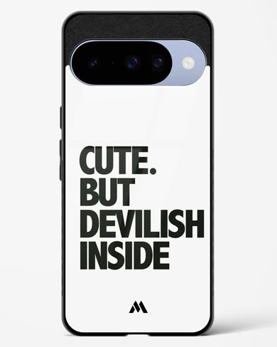 Cute But Devilish Inside Glass Case Phone Cover (Google)