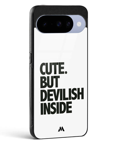 Cute But Devilish Inside Glass Case Phone Cover (Google)
