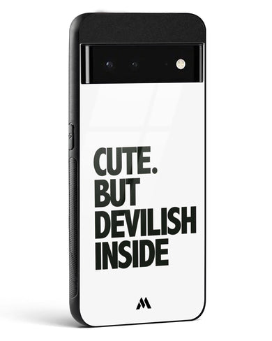 Cute But Devilish Inside Glass Case Phone Cover (Google)