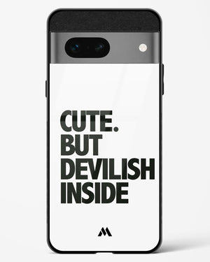 Cute But Devilish Inside Glass Case Phone Cover (Google)