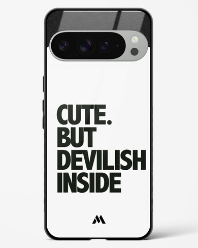 Cute But Devilish Inside Glass Case Phone Cover (Google)