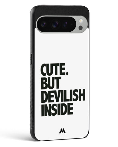 Cute But Devilish Inside Glass Case Phone Cover (Google)