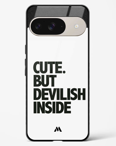 Cute But Devilish Inside Glass Case Phone Cover (Google)