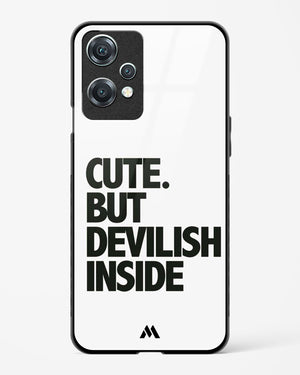 Cute But Devilish Inside Glass Case Phone Cover-(OnePlus)