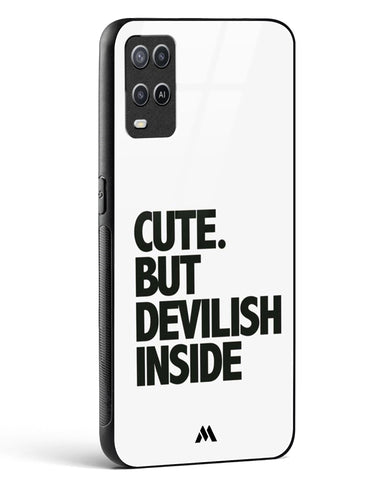 Cute But Devilish Inside Glass Case Phone Cover (Oppo)