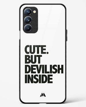 Cute But Devilish Inside Glass Case Phone Cover (Oppo)