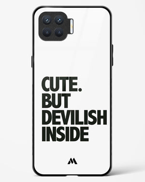 Cute But Devilish Inside Glass Case Phone Cover (Oppo)