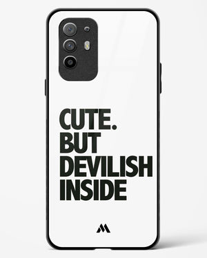 Cute But Devilish Inside Glass Case Phone Cover (Oppo)