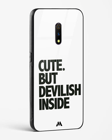 Cute But Devilish Inside Glass Case Phone Cover (Oppo)