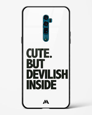 Cute But Devilish Inside Glass Case Phone Cover (Oppo)