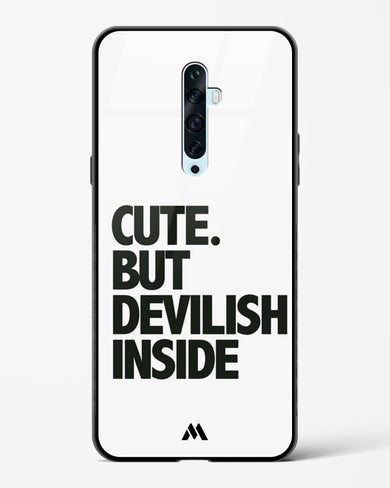 Cute But Devilish Inside Glass Case Phone Cover (Oppo)