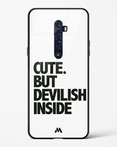 Cute But Devilish Inside Glass Case Phone Cover (Oppo)