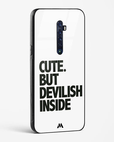 Cute But Devilish Inside Glass Case Phone Cover (Oppo)