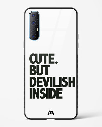 Cute But Devilish Inside Glass Case Phone Cover (Oppo)