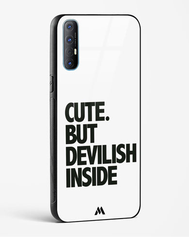 Cute But Devilish Inside Glass Case Phone Cover (Oppo)