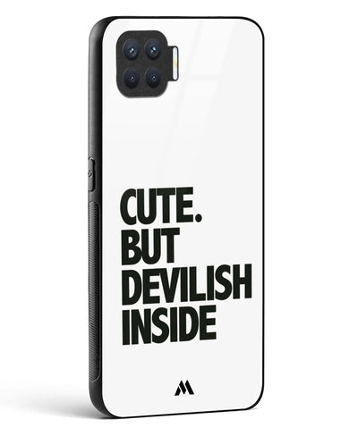 Cute But Devilish Inside Glass Case Phone Cover (Oppo)