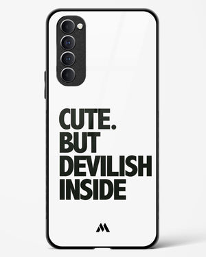 Cute But Devilish Inside Glass Case Phone Cover (Oppo)